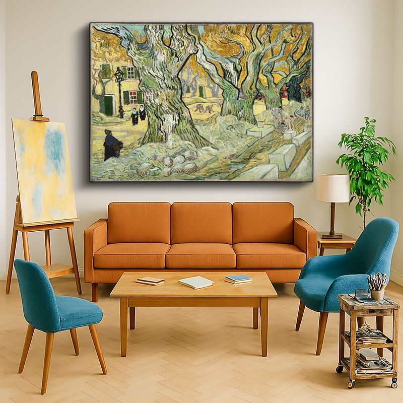 Ressam Kanvas Tablo 1027